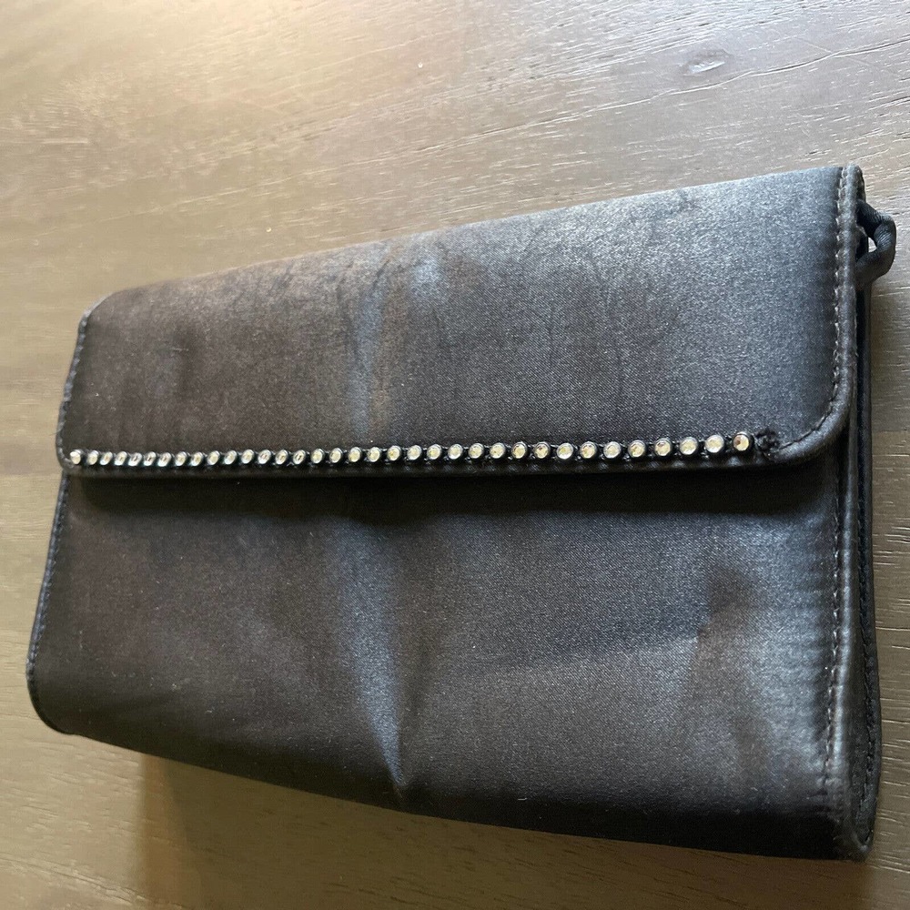 Vintage Black Sequin evening purse
